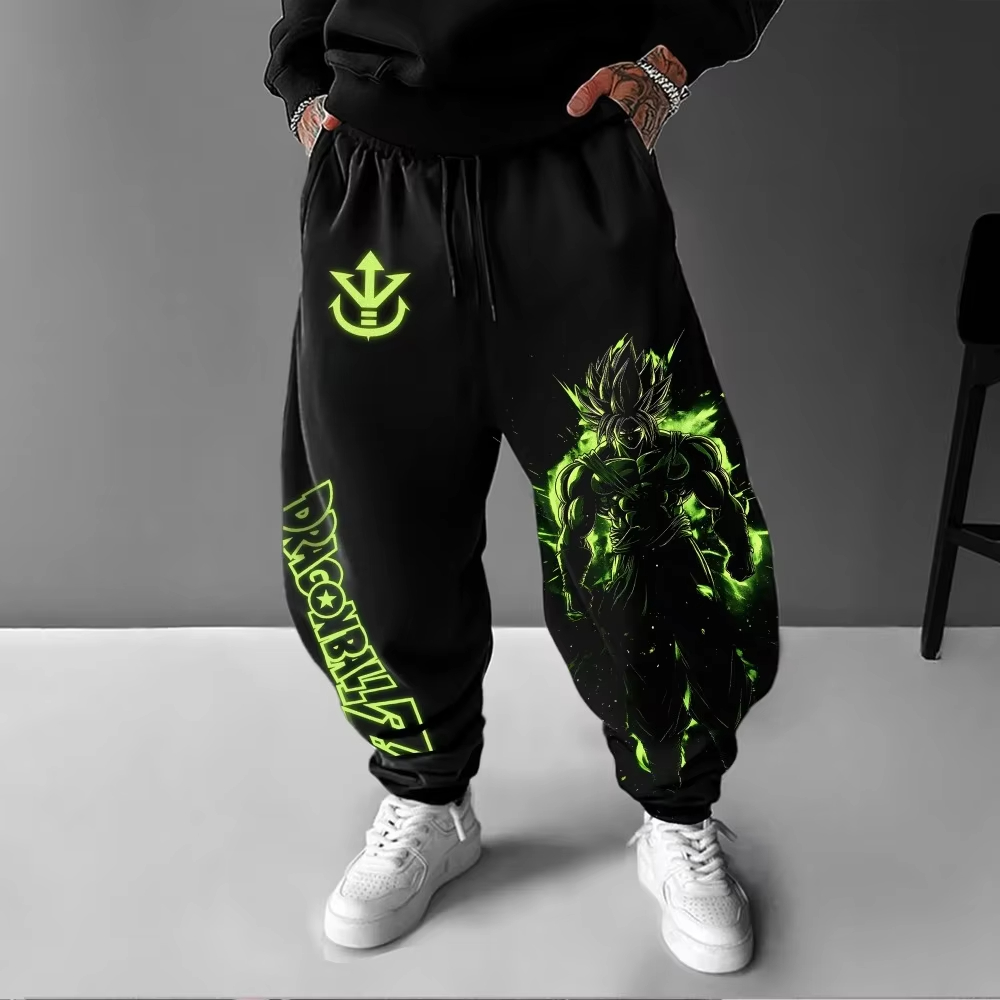 Winter Clothing Anime - Dragon ball calças esportivas masculinas broly