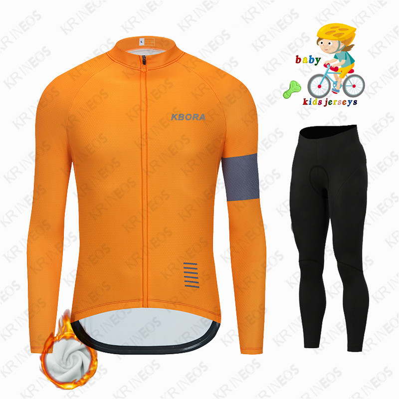 Winter Clothing Kids Sale - KBORA-Conjunto de camisola de ciclismo para