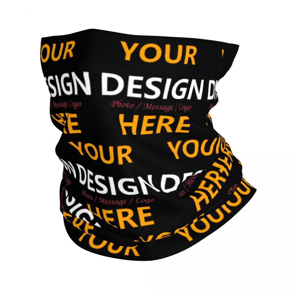 Wool Balaclava Knit - Personalize seu design aqui bandana pescoço