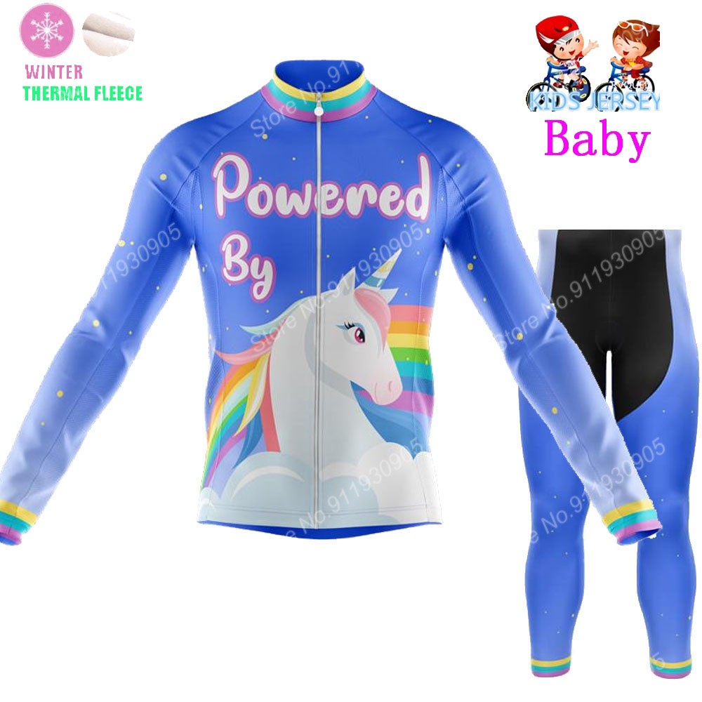 Winter Clothing Kids Sale - 2022 crianças unicórnio camisa de ciclismo