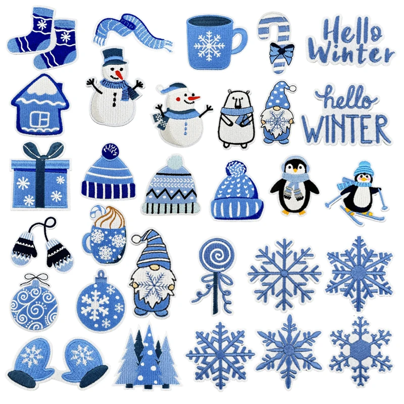 Winter Clothing Pictures - Remendo de engomar árvore de natal
