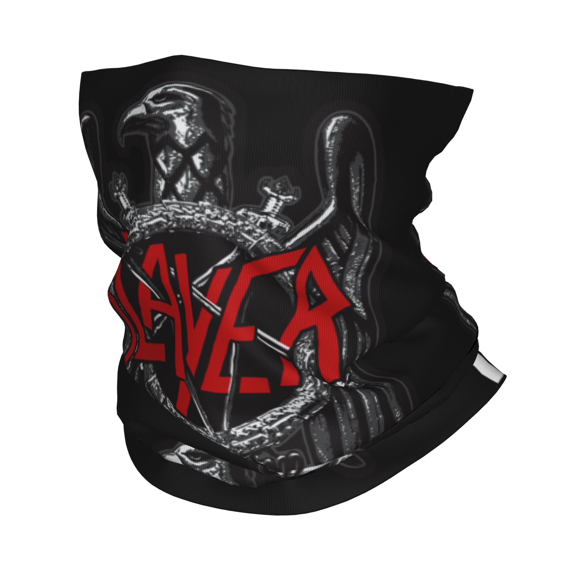 Wool Balaclava Knit - Bandana Personalizada com Logo Slayers, Protetor