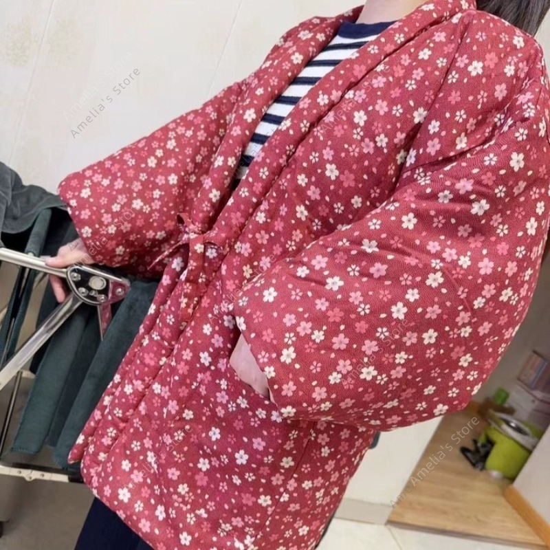 Traditional Winter Japanese Clothing - Hanten jaqueta tradicional japonesa roupas outono