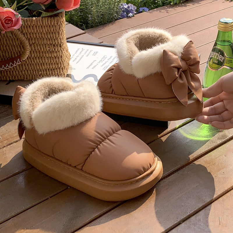 Winter Cloth - Novas pantufas femininas quentes de inverno,