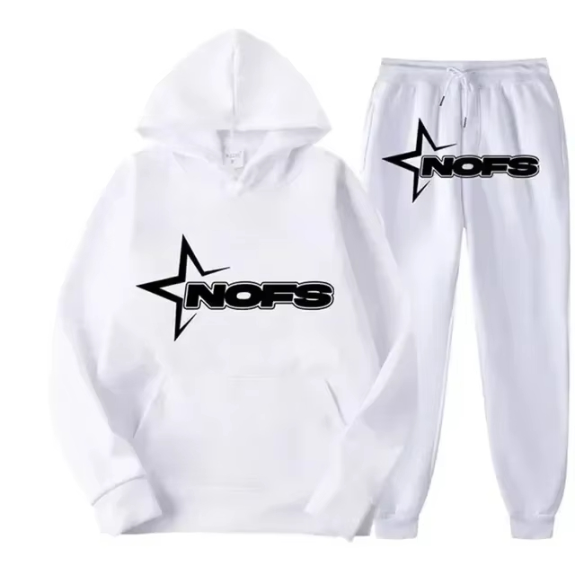 Winter Clothing Pants - Conjunto Esportivo Masculino Streetwear 2026: Moletom