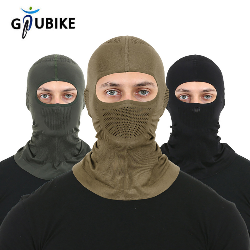 Wool Balaclava Knit - Gtubike respirável balaclava chapéu de alta