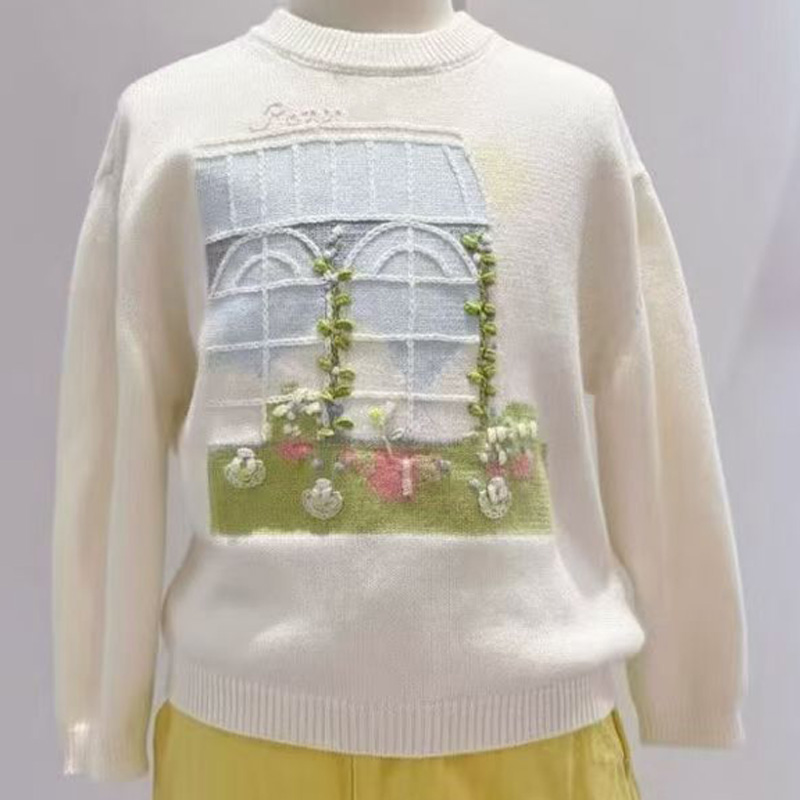 Suéter de Tricô Infantil Femin - Winter Clothing Kids Sale avaliação e preço