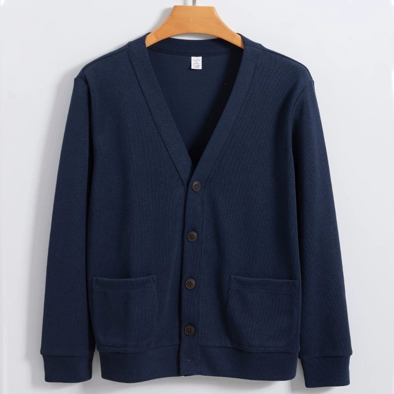 Suéter Masculino Cardigã de Ou - Winter Clothing Europe avaliação e preço