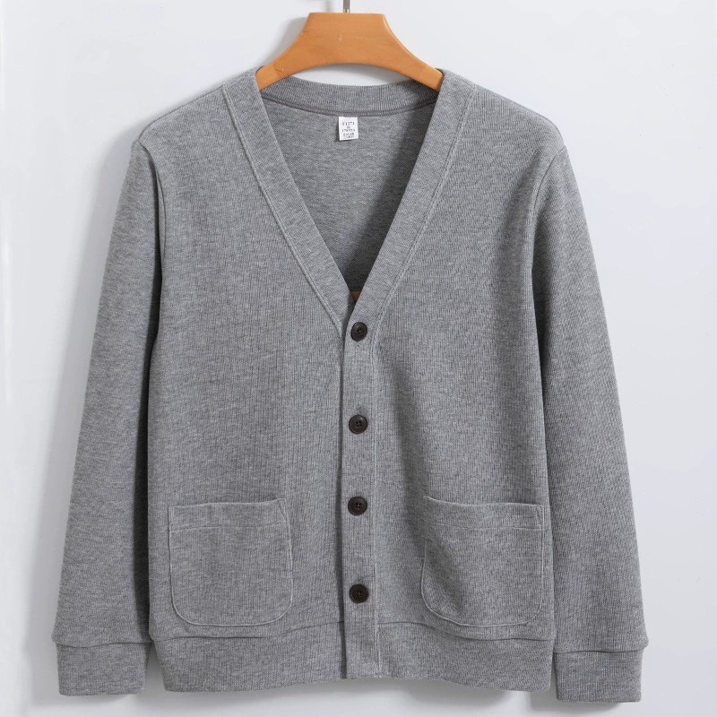 Suéter Masculino Cardigã de Ou - Winter Clothing Europe avaliação e preço