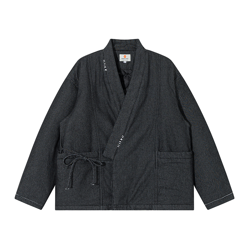 Inverno estilo japonês azul qu - Traditional Winter Japanese Clothing avaliação e preço