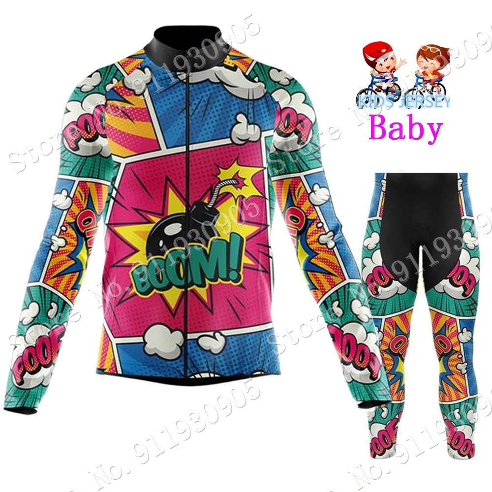 Conjunto de camisa de ciclismo - Winter Clothing Kids Sale avaliação e preço