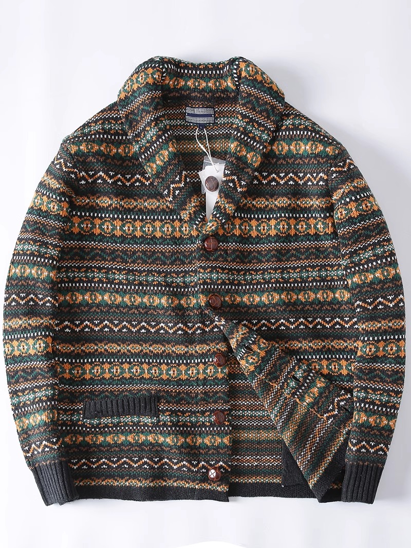 Casaco de malha de cardigã mas - Winter Clothing Uae avaliação e preço