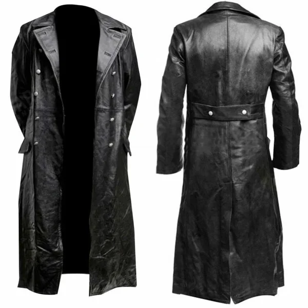 Jaqueta de couro masculina inv - Winter Clothing Uae avaliação e preço