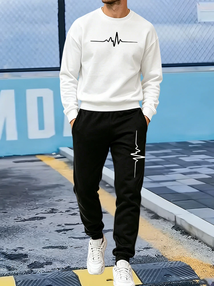 Novo Conjunto de Moletom Mascu - Winter Clothing Pants avaliação e preço