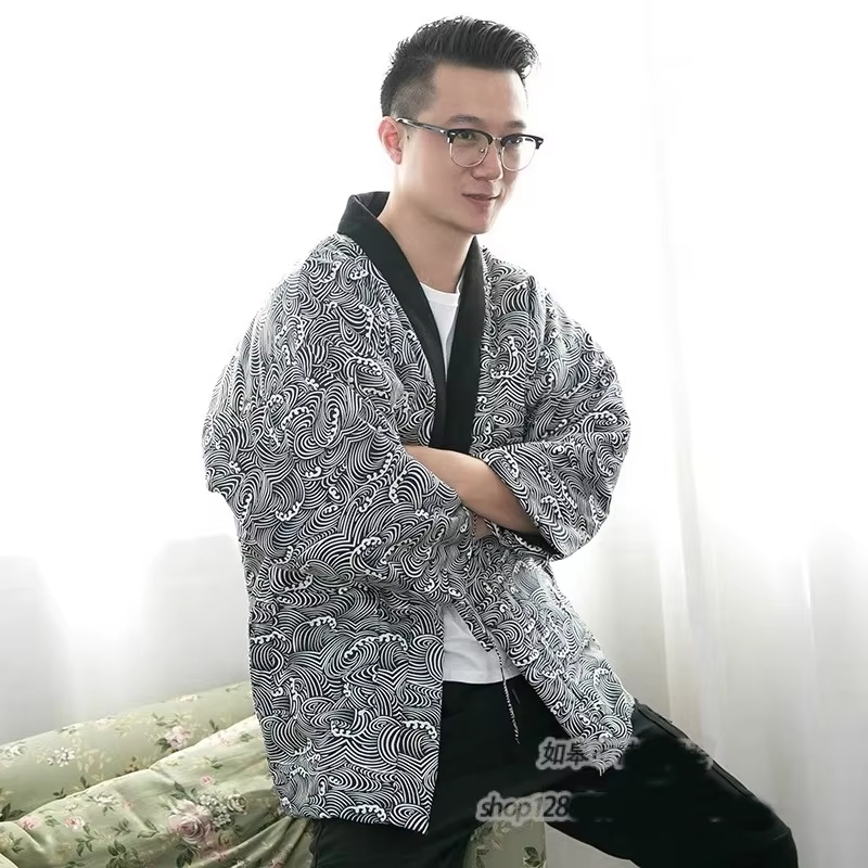 Jaqueta Hanten 2025 para Homen - Traditional Winter Japanese Clothing avaliação e preço