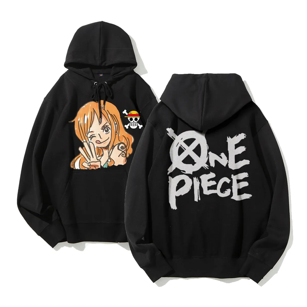 Uma peça nami anime hoodie das - Winter Clothing Anime avaliação e preço