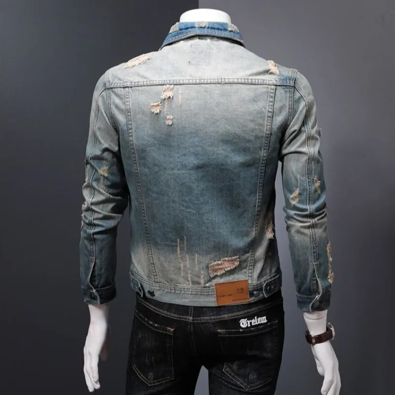 Jaquetas jeans acolchoadas hom - Winter Clothing Uae avaliação e preço