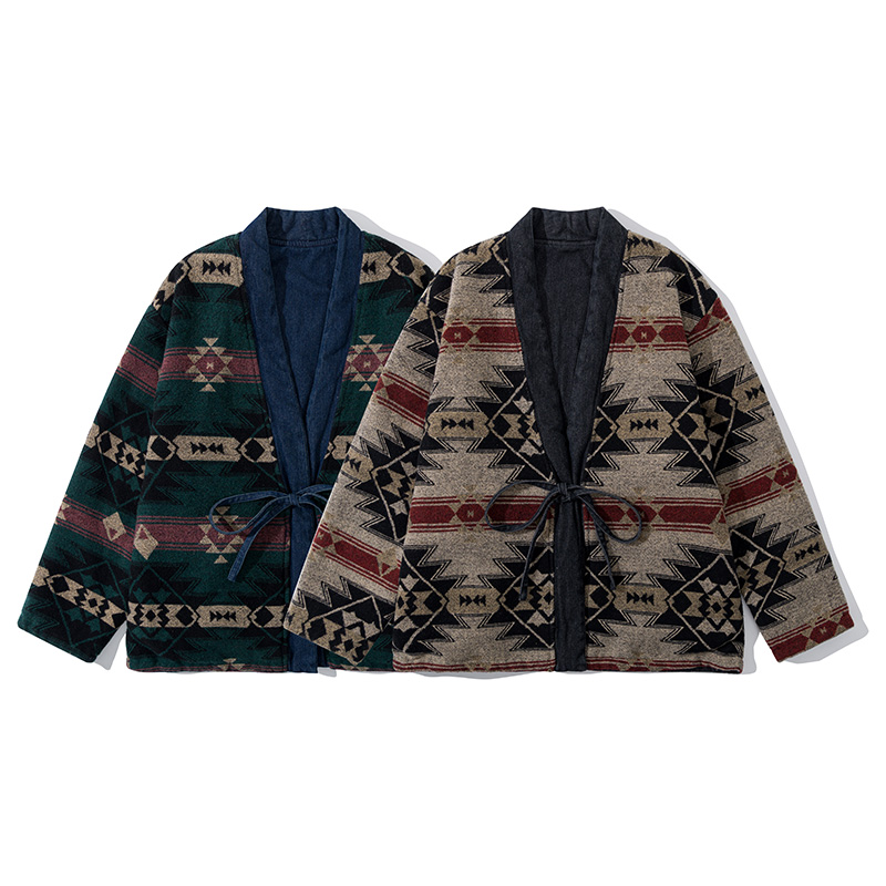 Moda vintage casaco reversível - Traditional Winter Japanese Clothing avaliação e preço