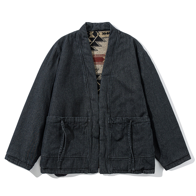 Moda vintage casaco reversível - Traditional Winter Japanese Clothing avaliação e preço