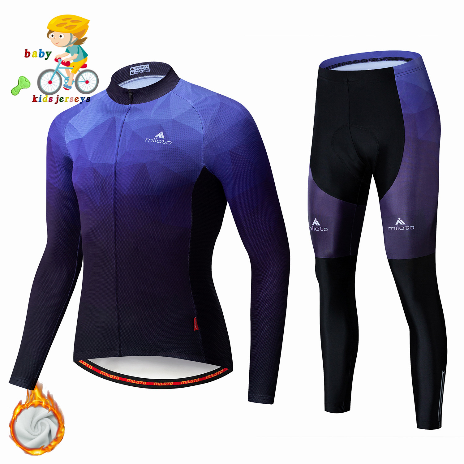 MILOTO-Vestuário de ciclismo d - Winter Clothing Kids Sale avaliação e preço
