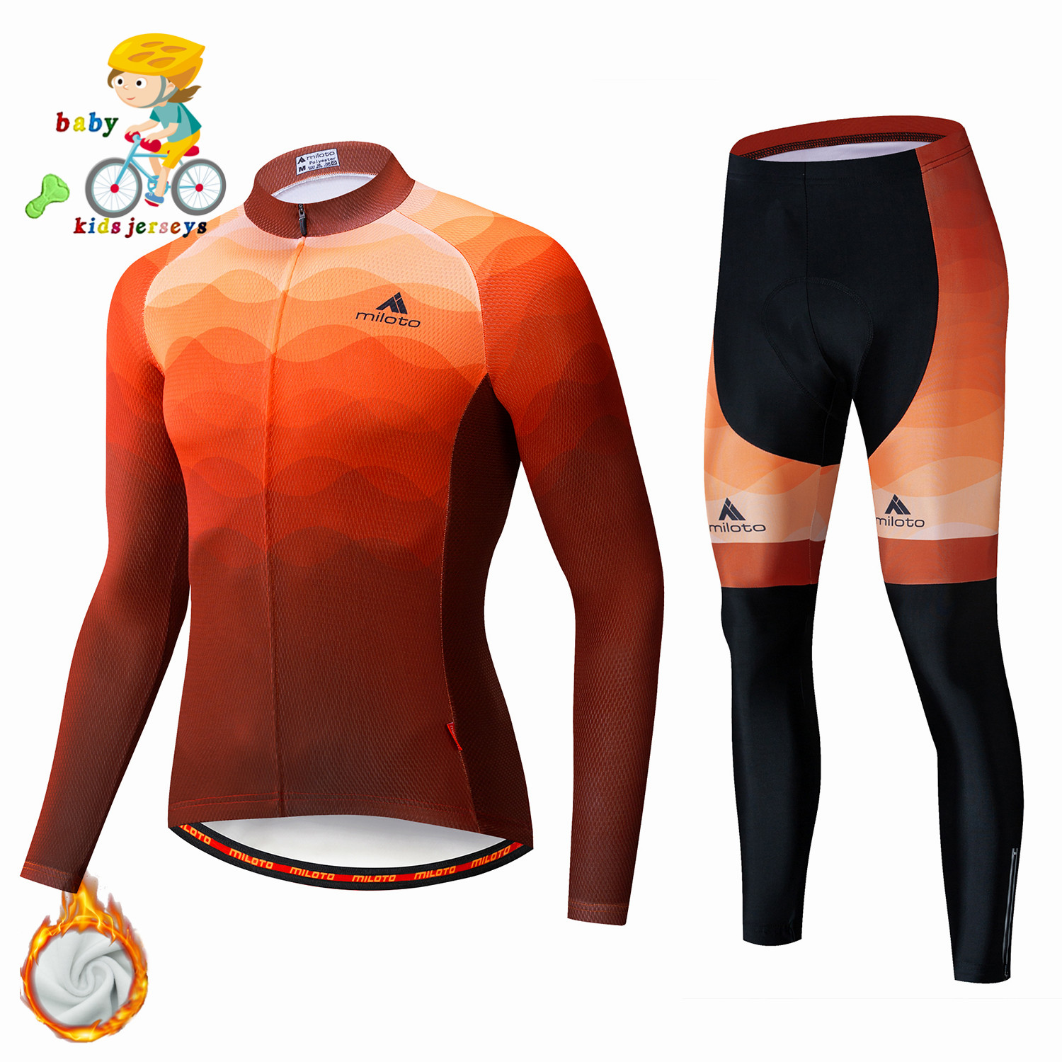 MILOTO-Vestuário de ciclismo d - Winter Clothing Kids Sale avaliação e preço