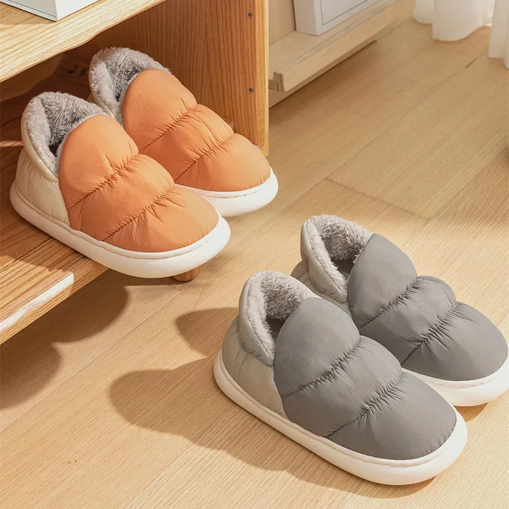 Mulheres homens chinelos de in - Winter Cloth avaliação e preço