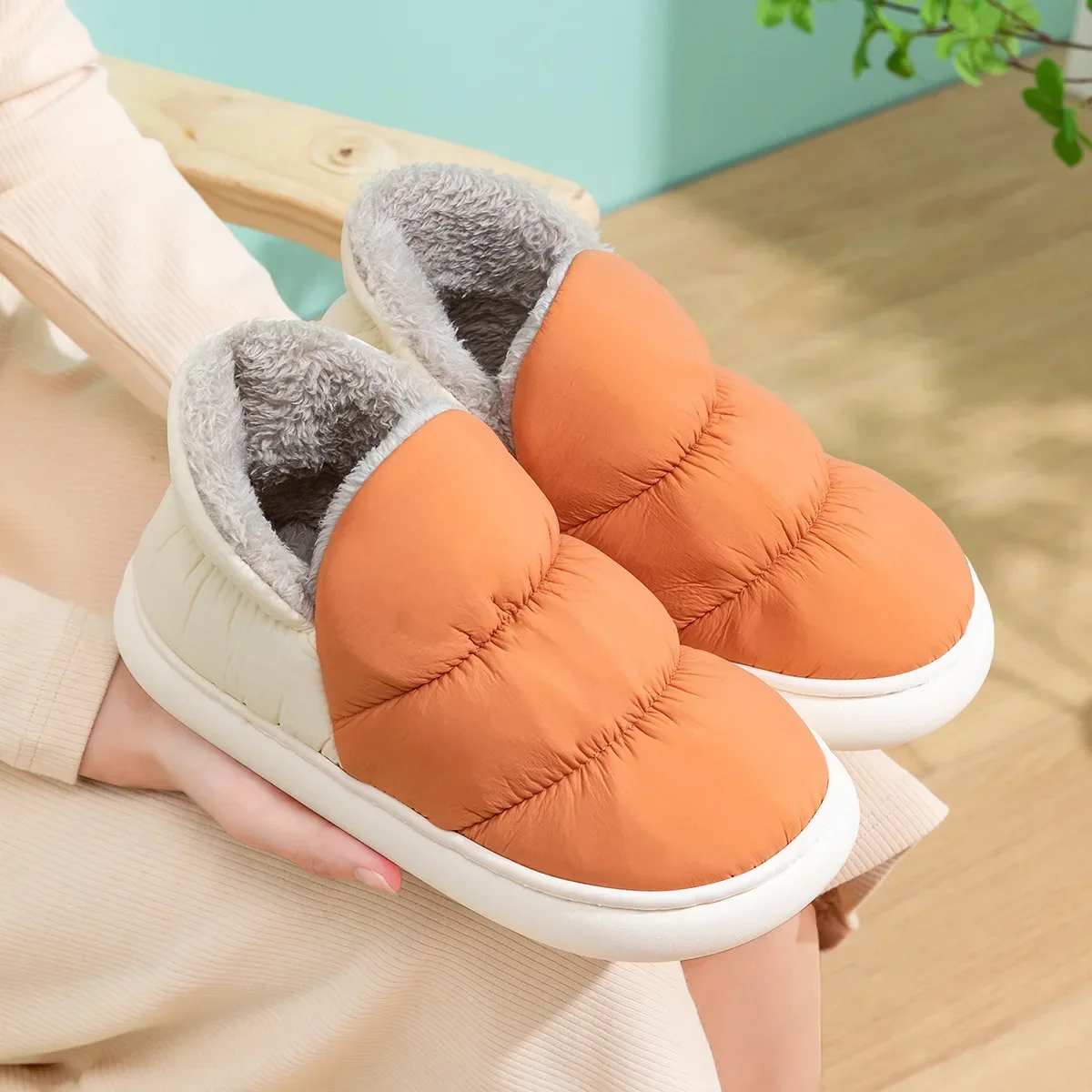 Mulheres homens chinelos de in - Winter Cloth avaliação e preço