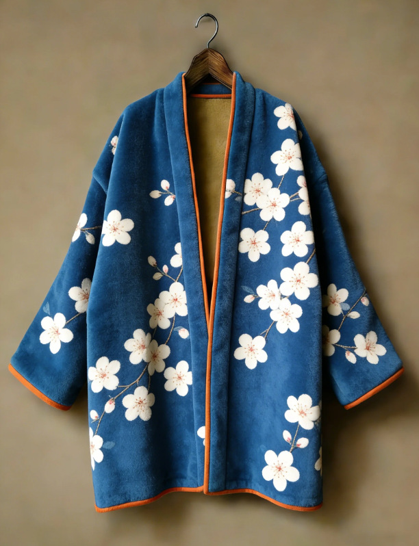 Kimono japonês Haori Yukata Sa - Traditional Winter Japanese Clothing avaliação e preço