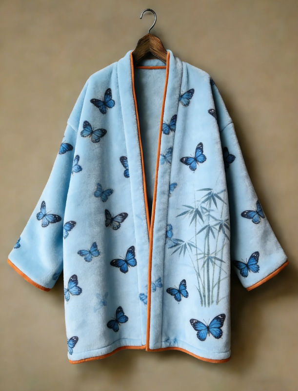 Kimono japonês Haori Yukata Sa - Traditional Winter Japanese Clothing avaliação e preço