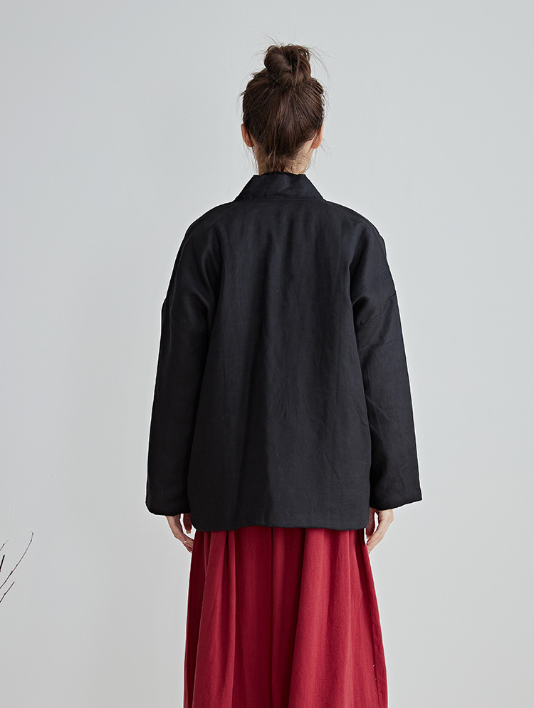 Estilo chinês algodão outwear  - Traditional Winter Japanese Clothing avaliação e preço