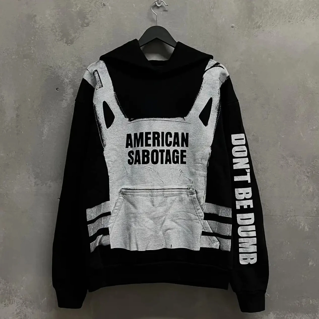 Sabotagem hoodies grunge paród - Winter Clothing Ideas For Women avaliação e preço