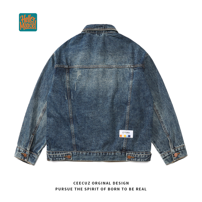 Jaqueta Jeans de Luxo HELLOMAR - Winter Clothing Europe avaliação e preço