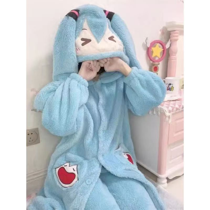 Pijamas de Anime Miku, Conjunt - Winter Clothing Anime avaliação e preço