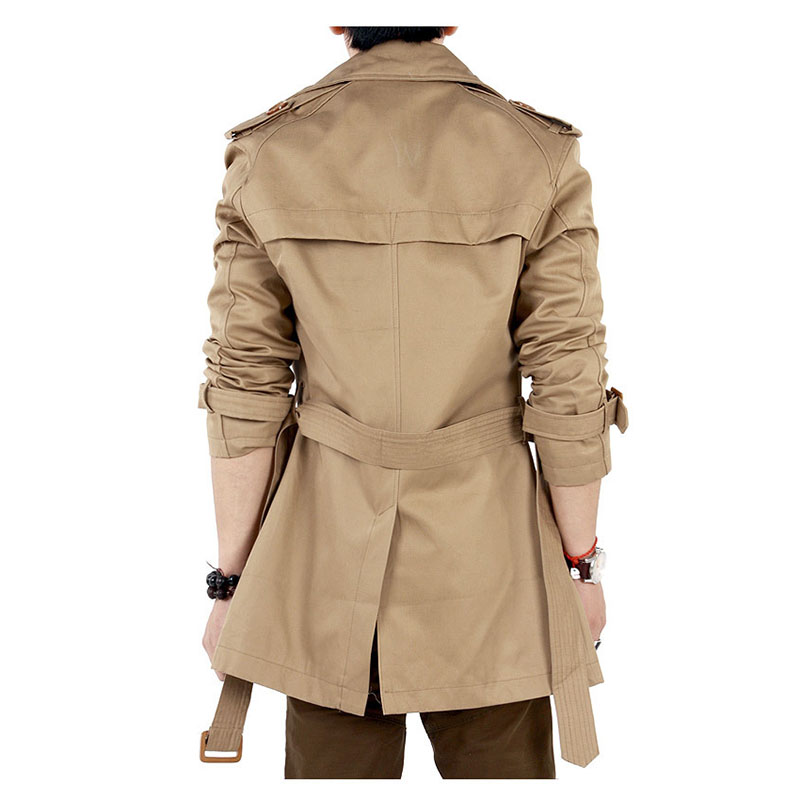 Outono primavera trench coat m - Winter Clothing Europe avaliação e preço