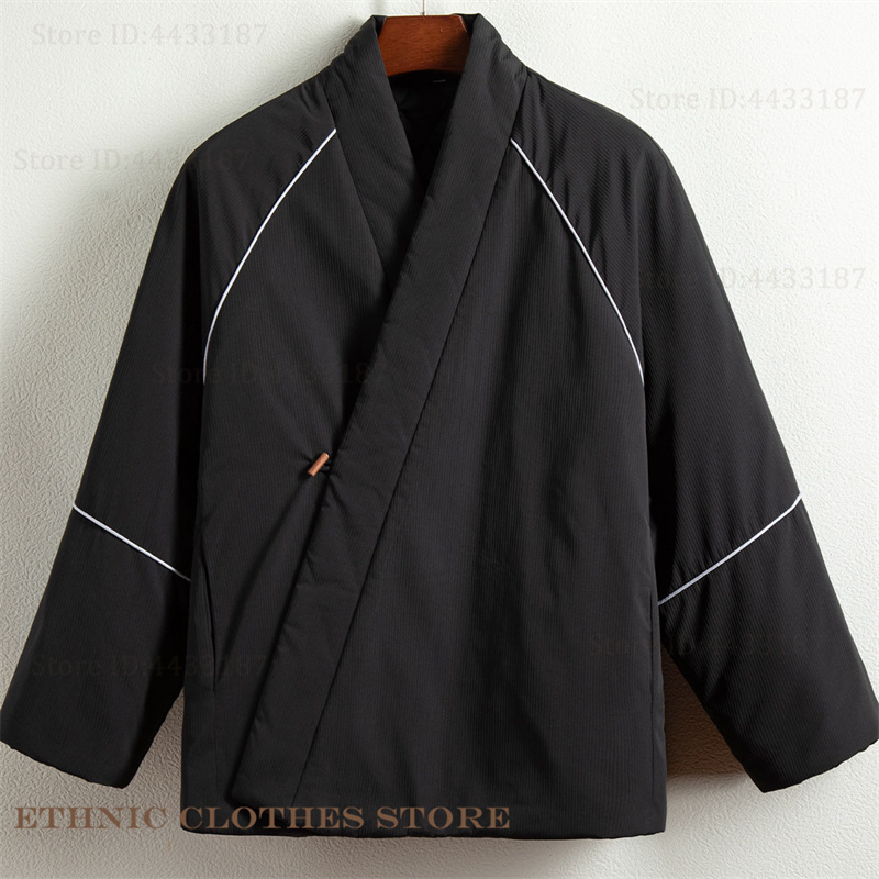 Tamanho grande 3xl 4xl masculi - Traditional Winter Japanese Clothing avaliação e preço