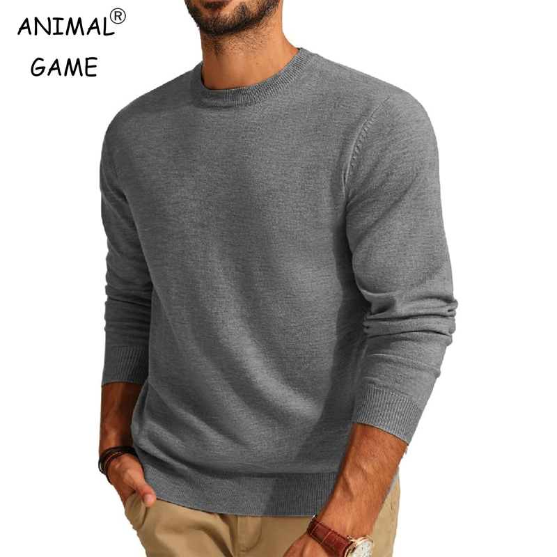 Suéter masculino de manga comp - Winter Clothing Uae avaliação e preço